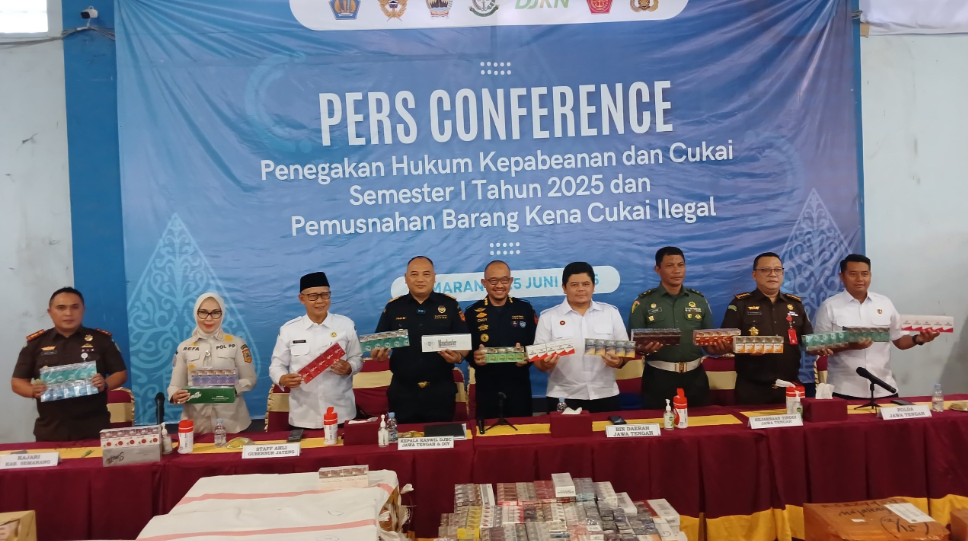 Penindakan Tegas DJBC Jateng - DIY terhadap Peredaran MMEA dan Rokok Ilegal